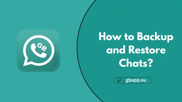 How to Backup and Restore Chats